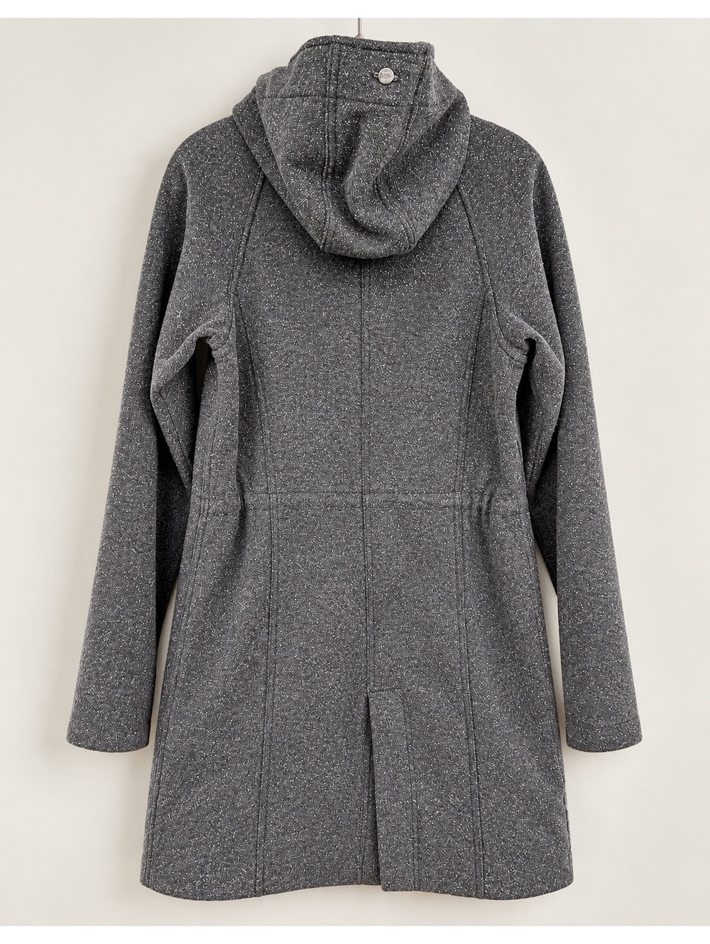 Lululemon Hooded Long Jacket – Size 6 – Heathered Gray – Sold Out Style - Picture 4 of 5
